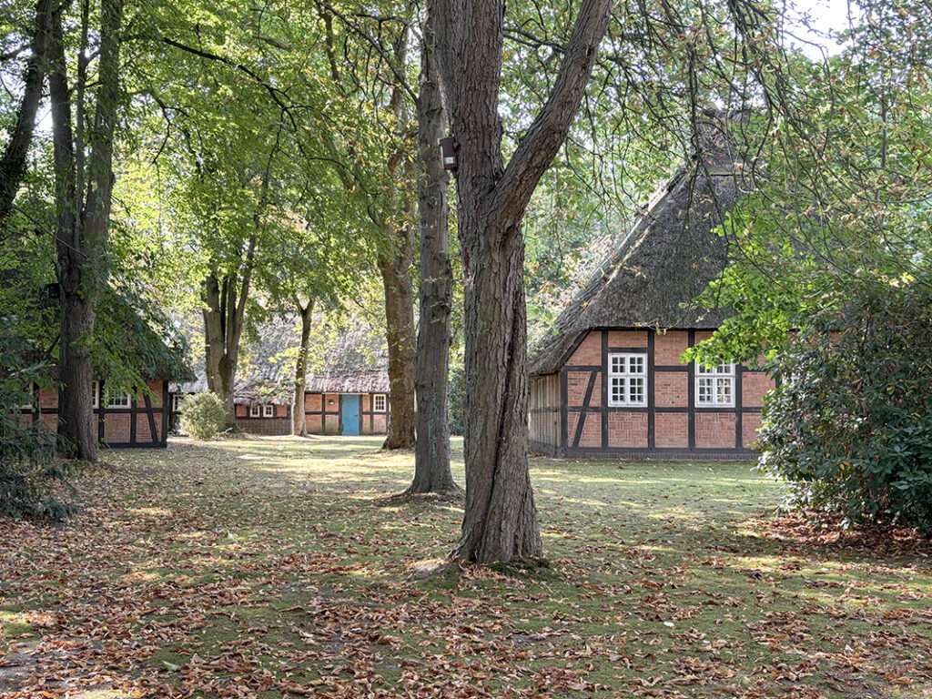 stedingehre is a fake village contracten as a decor for Germanic festivals